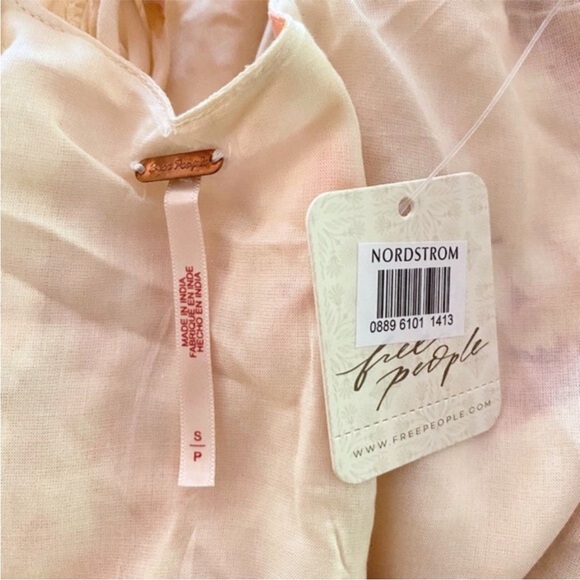 NEW Revolve Free People Audrey Dress Copper Rose Combo Small - Picture 16 of 17